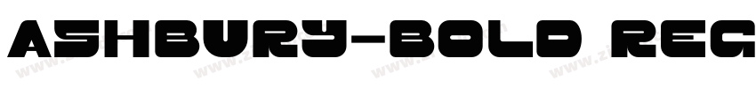 Ashbury-Bold Regular字体转换